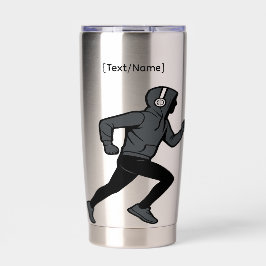 Runner Lifestyle Thermal Tumbler | Add Text/Name Thermobecher