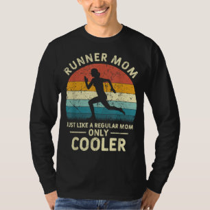 Runner Mama Funny Marathon Running Joggen Mütter T-Shirt