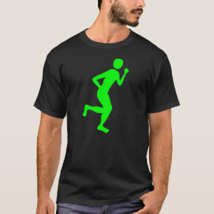 Runner (männlich) - Grün T-Shirt