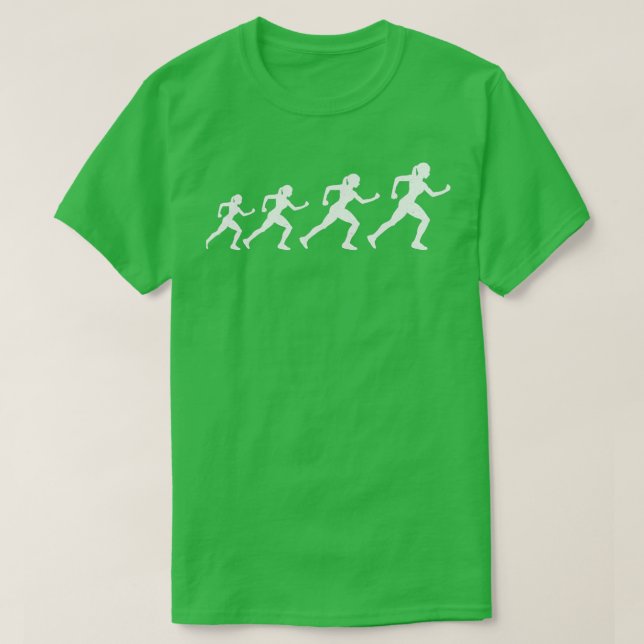 RUNNER MARATHON SPRINT JOGGEN T-Shirt (Design vorne)