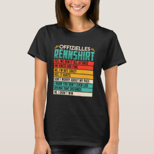 RUNNER OFFIZIELL RACE SHIRT RUNNER Funny Marathon
