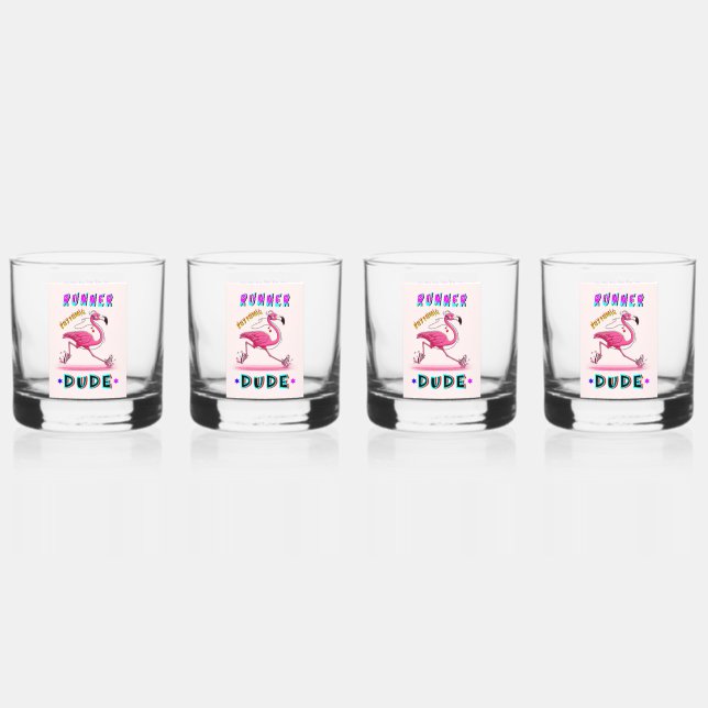 Runner Rhythmic Typ Whiskyglas (Vorderseite)