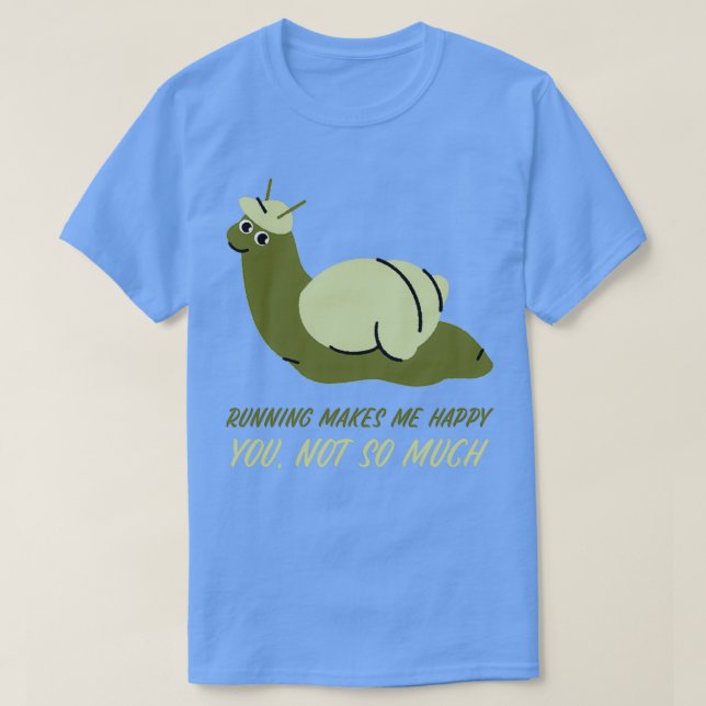 Runner Run Marathon Funny Jogger Sport Geschenk Id T-Shirt (Design vorne)