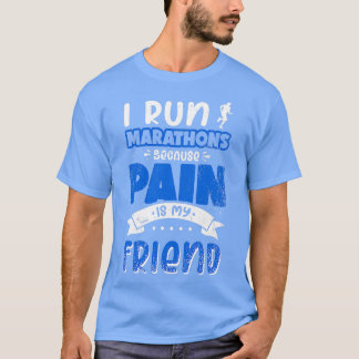 Runner Sprichwort Marathon Joggen Jogger Sprichwor T-Shirt