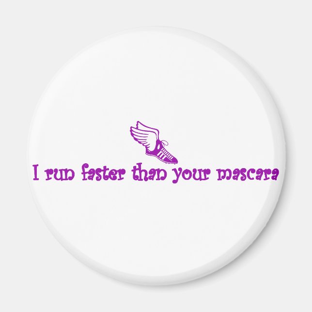 RunnerChick Mascara Magnet (Vorne)