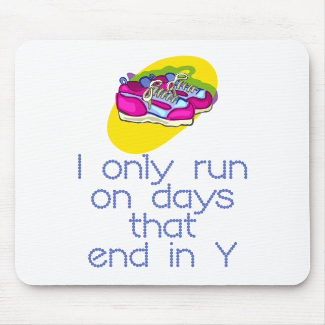 RunnerChick-Tage Mousepad (Vorne)