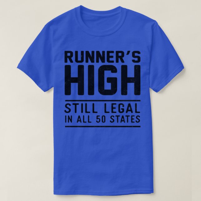 Runners hoch 2 T-Shirt (Design vorne)