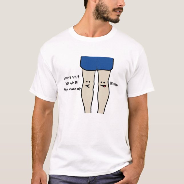 Runners Knees T-Shirt (Vorderseite)
