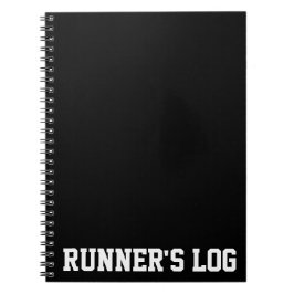 Runner's Log Running Notebook Spiral Journal Notizblock