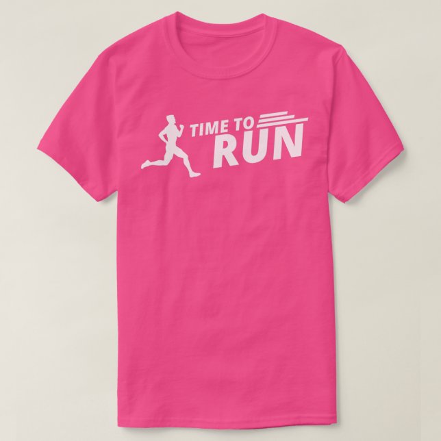 Runners run jogging gift sports saying joggers T-Shirt (Design vorne)