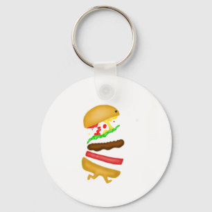 Runnin Burger Schlüsselanhänger