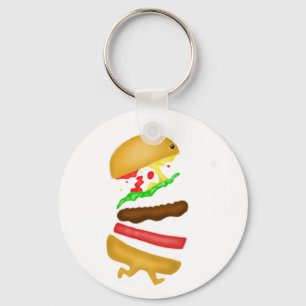 Runnin Burger Schlüsselanhänger