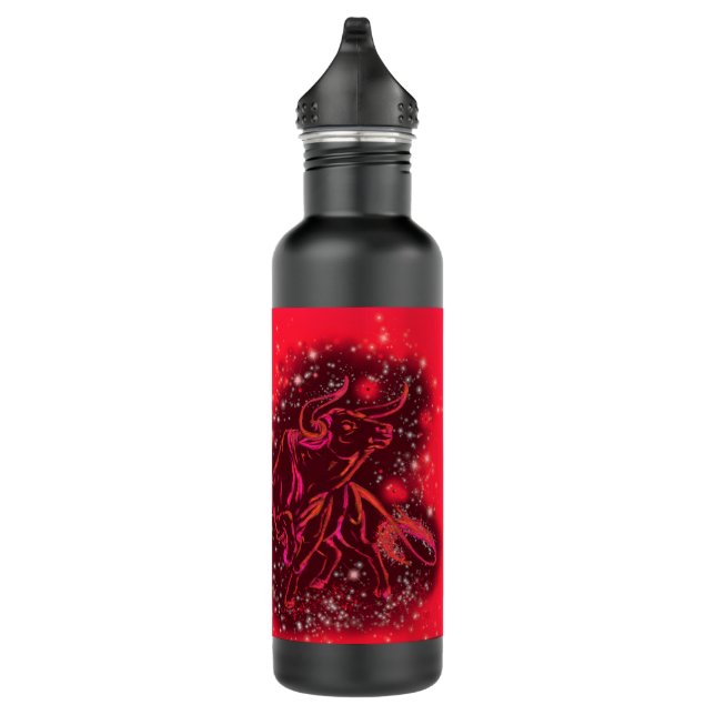 Runnin Red Bull Water Flasche - Starnight Edelstahlflasche (Rechts)