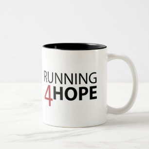 Running4Hope Mug Zweifarbige Tasse