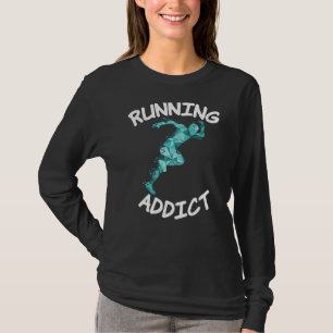 Running Addict Marathon Runner T-Shirt