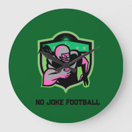 Running Back  Große Wanduhr