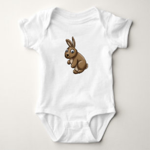 Running Bunny Baby Strampler
