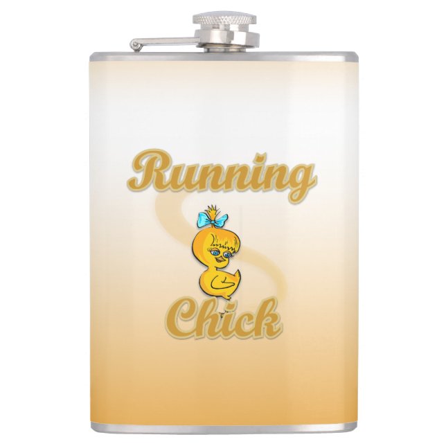 Running Chick Flachmann (Vorderseite)