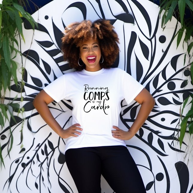 Running Comps ist mein Cardio-Tshirt T-Shirt (Von Creator hochgeladen)