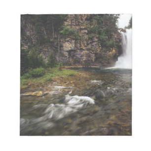 Running Eagle Falls auch bekannt als Trick Falls i Notizblock