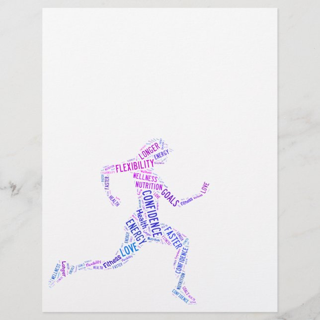 Running Girl Flyer (Vorne)