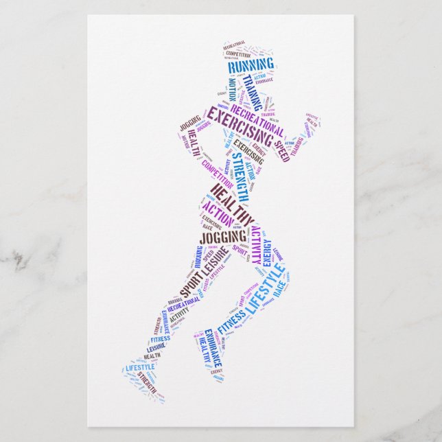 Running Girl Flyer (Vorne)