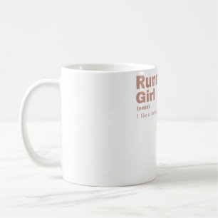 Running Girl - Running Kaffeetasse