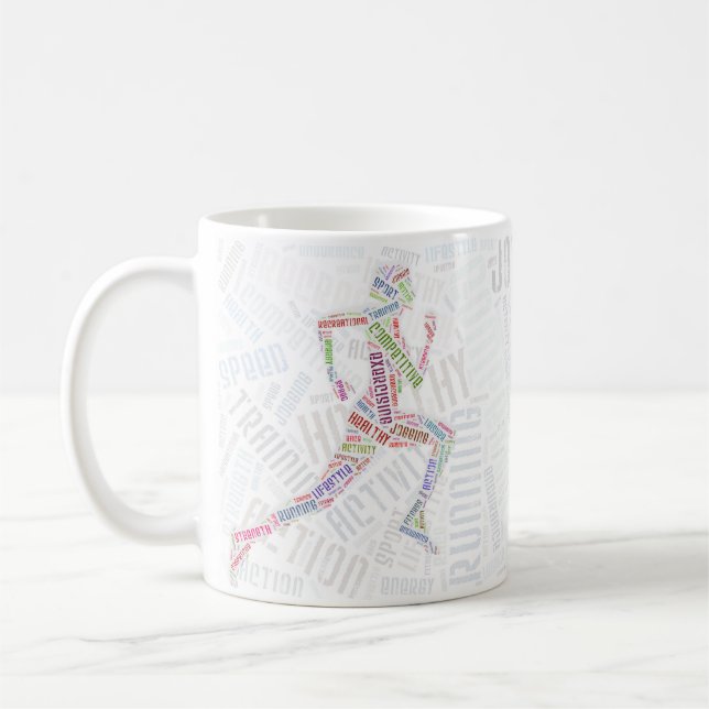 Running Girl Tasse (Links)