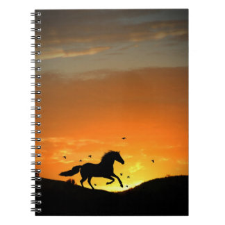 Running Horning Notebook Notizblock