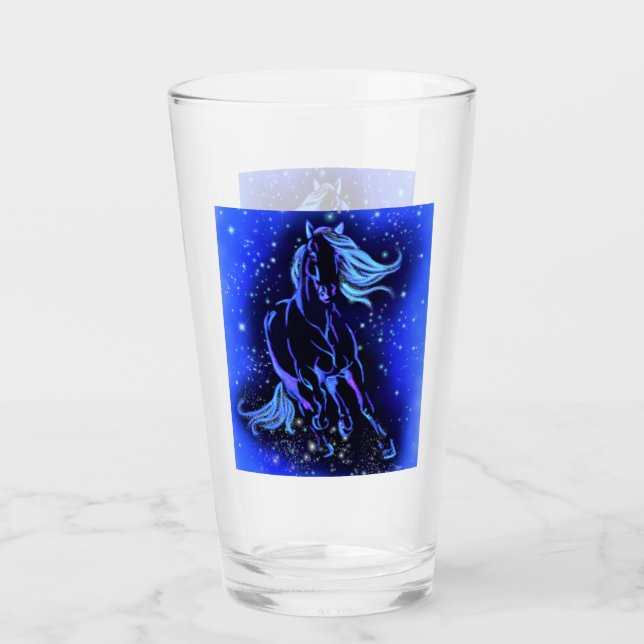 Running Horse Glass Glas (Vorderseite)