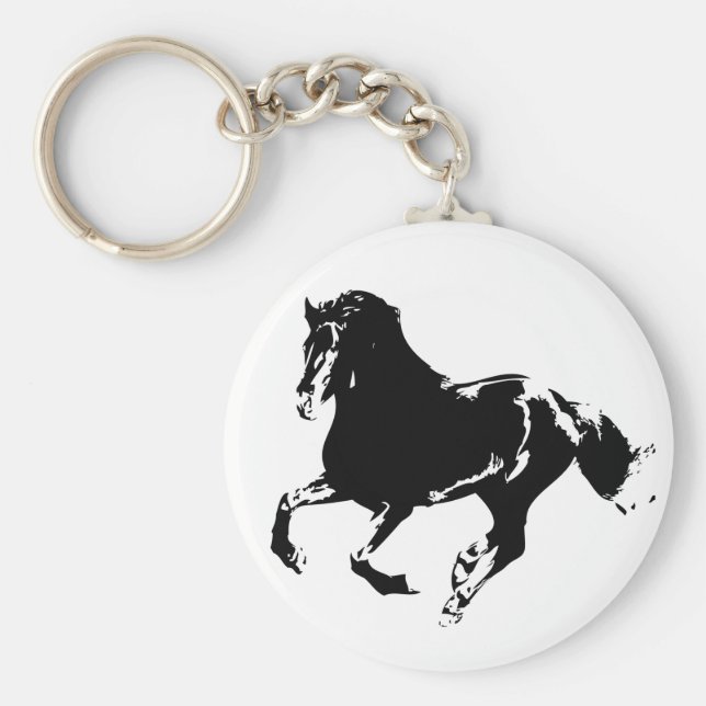 Running Horse Schlüsselanhänger (Vorne)