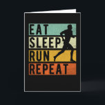 Running Joggen Jogger Geschenk Karte<br><div class="desc">Laufende Joggen-Joggergeschenk</div>