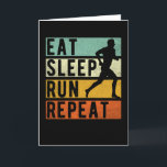 Running Joggen Jogger Geschenk Karte<br><div class="desc">Laufende Joggen-Joggergeschenk</div>