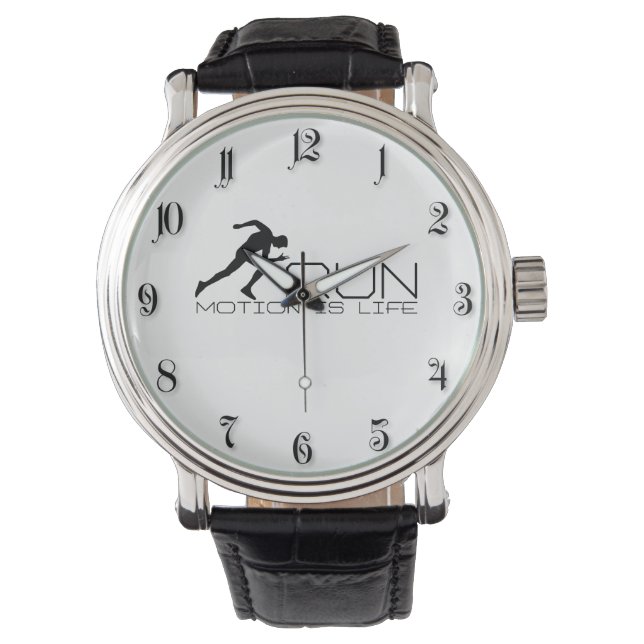 Running Man Armbanduhr (Vorderseite)