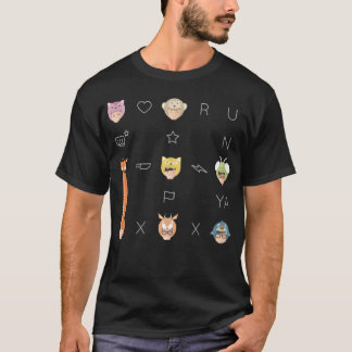 Running Man Food Chain Freund T-Shirt