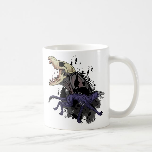Running Monster Kaffeetasse (Rechts)
