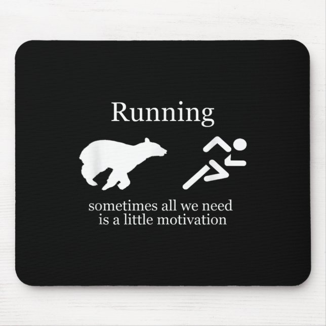 Running. Motivation  Mousepad (Vorne)