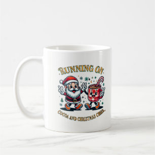 Running on cacao and christmas cheer kaffeetasse