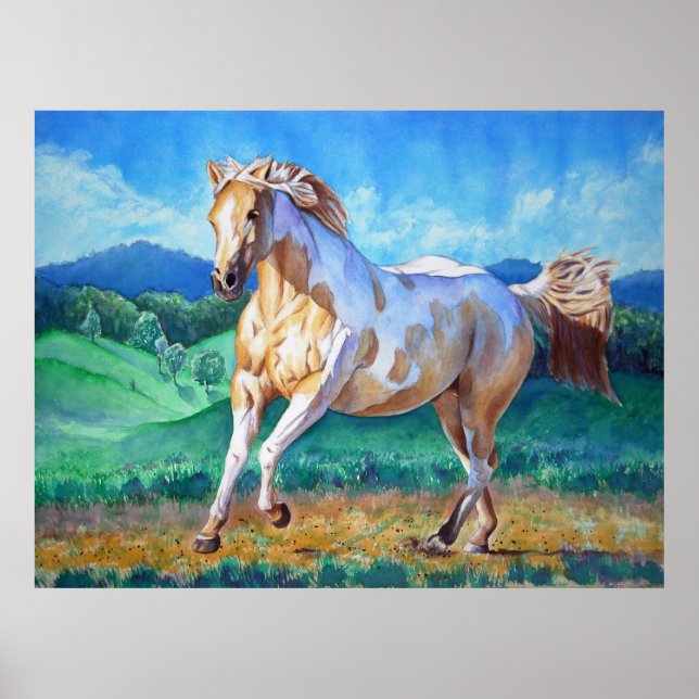 Running Paint Poster (Vorne)