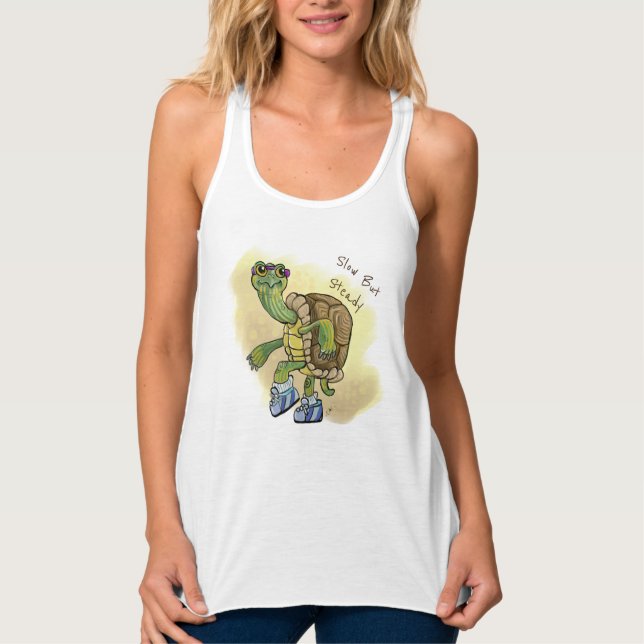 Running Painted Turtle Tank Oben Top (Vorderseite)