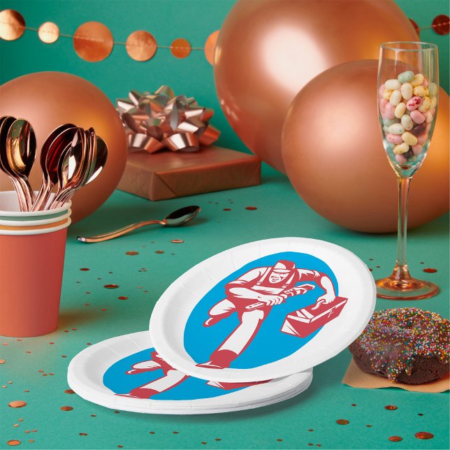 Running Plumber Pappteller (Von Creator hochgeladen)