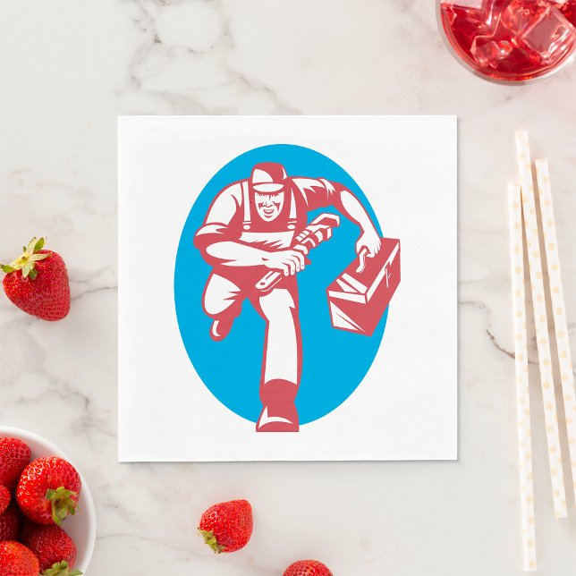 Running Plumber Serviette (Von Creator hochgeladen)