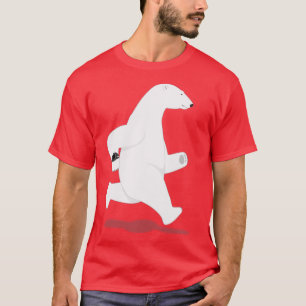Running Polar Bear T-Shirt