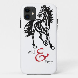 Running Ross Black, White, Red, Wild & Free Case-Mate iPhone Hülle