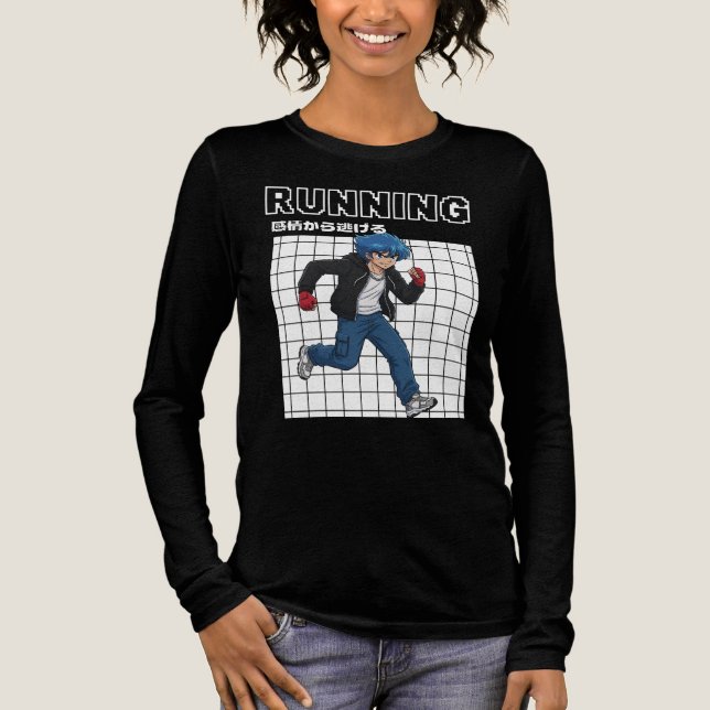 Running Tri-Blend Shirt (Vorderseite)