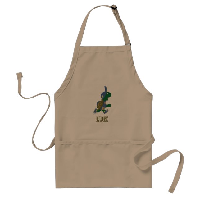 Running Turtle 10K - Blau Schürze (Vorne)