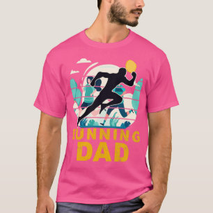 Running Vater Funny Marathon Runner Fatherx27s Day T-Shirt