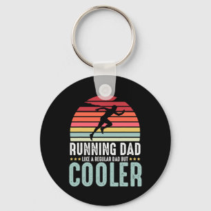 Running Vater Funny Marathon Runner Vatertag Dis Schlüsselanhänger