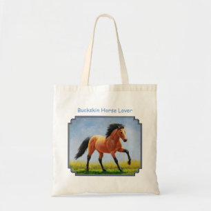 Running Wild Buckskin Horse Tragetasche