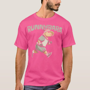 Runnybara Jogger Lauf Joggen Runner Capyba T-Shirt